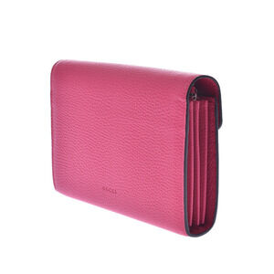 Gucci Chain Bag Shoulder Wallet Calfskin Dionysus Pink